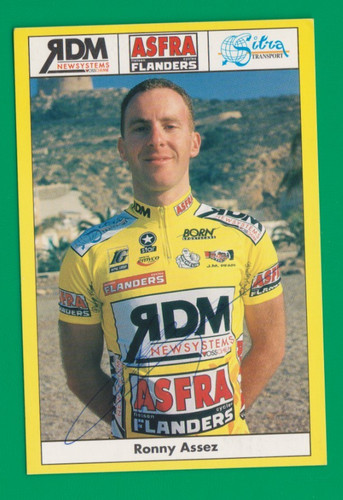 Cyclisme carte cycliste ronny - cyclisme,