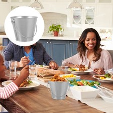 2pcs Snack Food Storage Beauts de glace Ponts Frises Frises (gris)