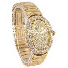 Cartier Baignoire Ref.1950 Quartz Watch 18KYG Diamond 186059