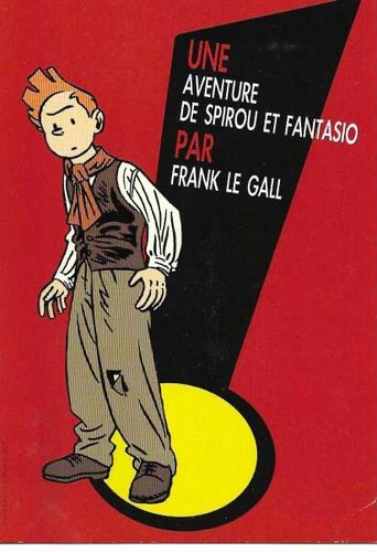 Carte postale spirou - spirou, et