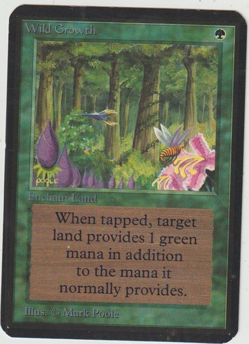 Carte alpha wild growth - carte,