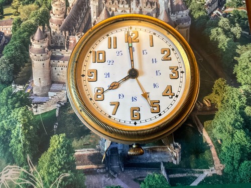 Grosse montre réveil 65mm - réveil,