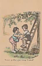 cpa Germaine Bouret - Tu peux