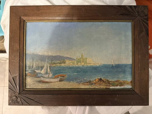 Tableau encadré paysage marin