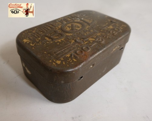 Ancienne boite tôle bol - tôle,