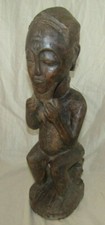 STATUE BAOULE ART AFRICAIN