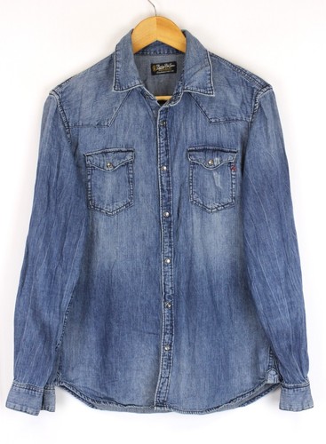 Chemise jean homme replay - en,