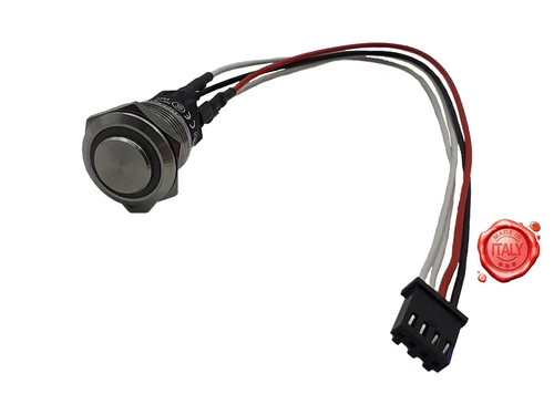 Bouton off inox câblé pour - "off",