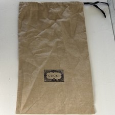 Gucci Dust Bags Beige Burlap
