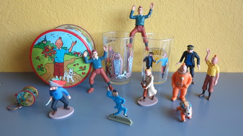 Figurines verres boite - et,