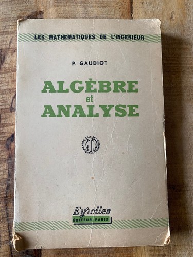 Livre scolaire ancien algebre - livre,