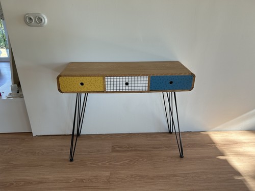 Bureau scandinave vintage - , bois