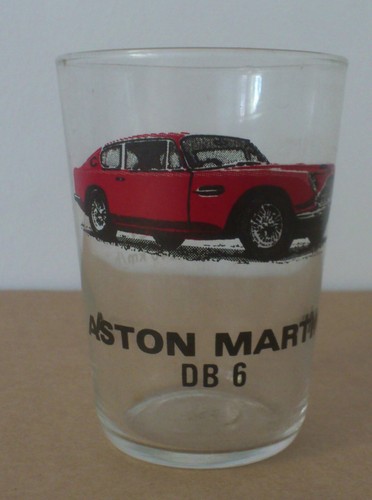 Aston martin 6 - db, verre