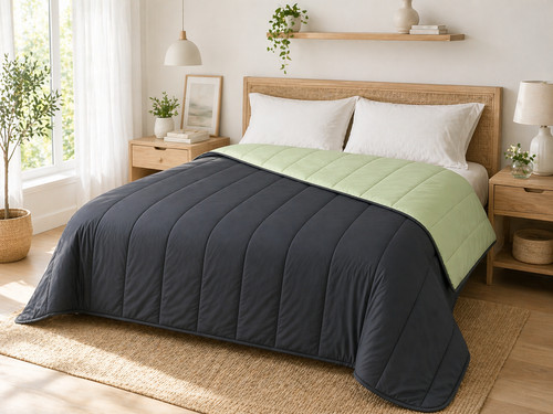 Couette tempérée bicolore - bicolore,