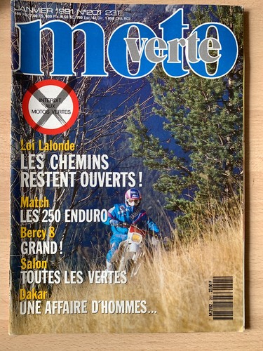 Moto verte magazine - moto, n°201