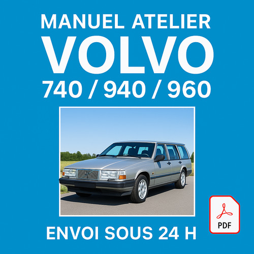 Manuel atelier volvo 740 - manuel,