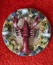 Assiette Majolique Homard en