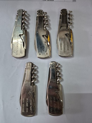 Couteau champagne lot - couteau,