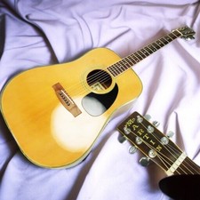 Martin Vintage W250 Logo Acoustic Guitar 1970s with Piezzo Pickup