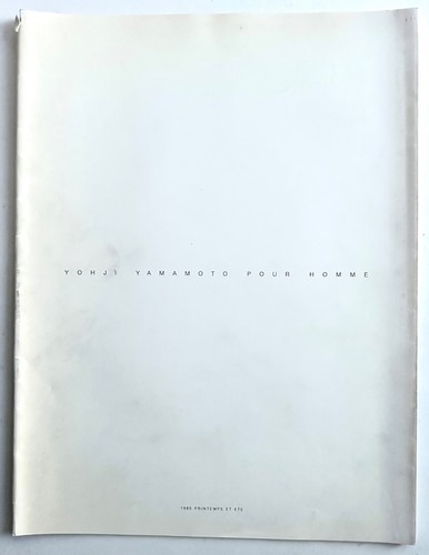 Yohji yamamoto pour homme - pour, 1985