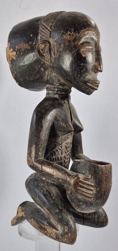 Statue luba congo art - luba,