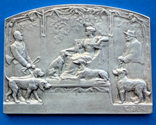 Scène de Chasse 54X40 mm 49