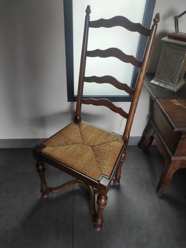 Chaise avec assise paille - chaise,