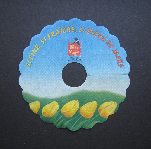 Kronenbourg mushroom doily - mushroom,