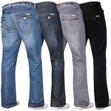 Hommes Jeans Bootcut Jambe