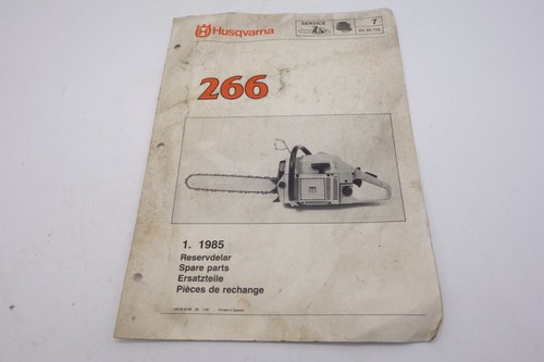 Husqvarna tronçonneuse 266 - husqvarna,