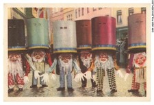 CAR-ADOP16-1284-CHROMOS - folklore belge - malmedy - un groupe pittoresque dan