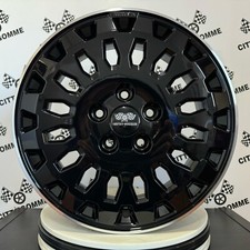 Set 4 Jantes en Alliage Compatible pour Opel Astra Combo Vivaro-C Zafira De 17 "