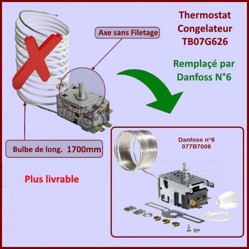 Thermostat congelateur - thermostat,