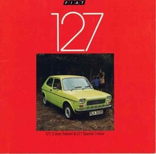 Catalogue Brochure Fiat 127 04/1977, Grande Bretagne / U.K.