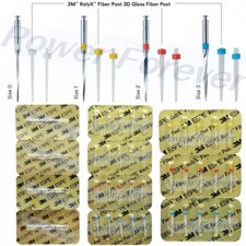 3M ESPE RelyX Dental Fiber Post 3D Endo Drill Fiber Post Glass Root Canal Posts