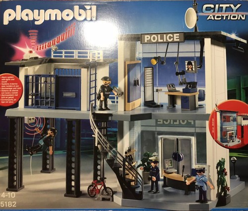 Playmobil 5182 commissariat - ,