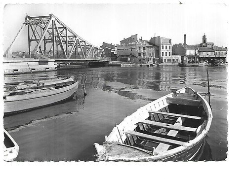 Martigues pont tournant - le,