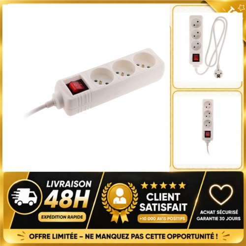 Zenitech bloc multiprise - zenitech, 3