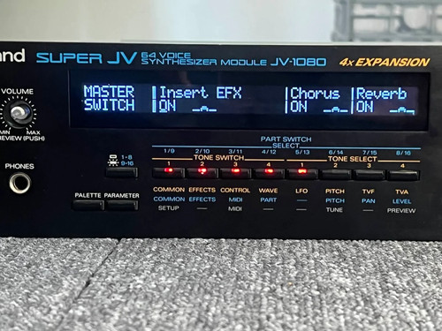 Roland 1080 display - roland, jv-1080