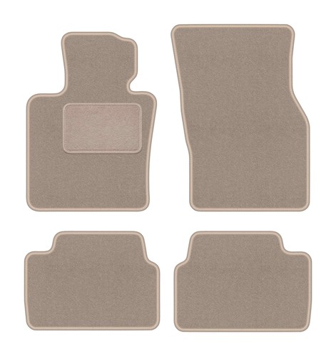 Tapis sol velours beige - velours,
