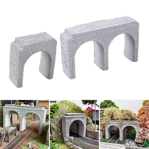 Maquette tunnel pierre - tunnel, en