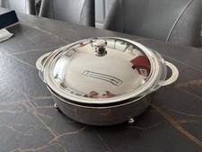 légumier métal argenté