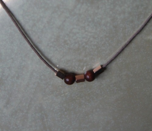 Collier brin amour cordon - brin,