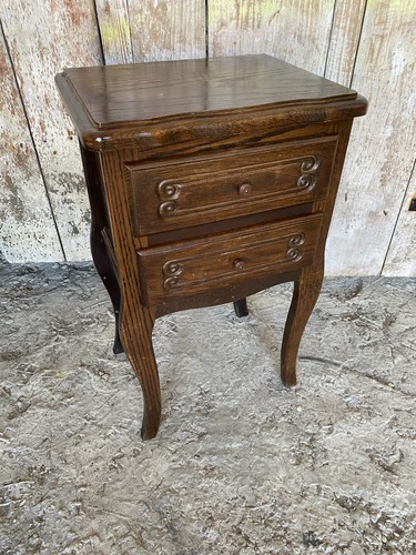 Chevet ancien table nuit style - chevet,
