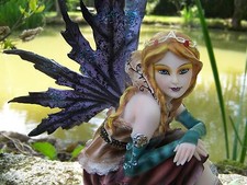 15313 STATUETTE  FIGURINE FAIRY FEE ELFE AVEC DIADEME HEROIC FANTASY FAIRIES