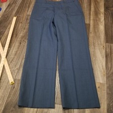 Canadian Armed Force Slacks Blue Wool Blend Unissued Size 36