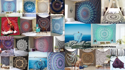 Tenture murale mandala - tenture,