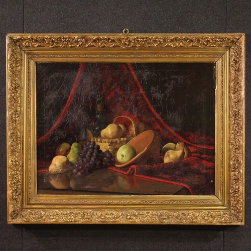 Peinture nature morte signé - peinture,