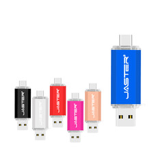 Clé USB 32 Go 64 128 Giga 2.0 Flash Drive 3 En 1 Smartphone Android Ordinateur