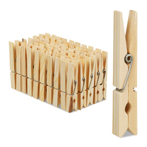 Pinces linge bois 100 - à,